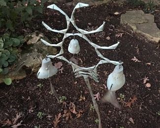 Paolo Soleri cast bronze wind bells 40" in height