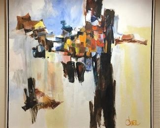 Mid Century Modern art 1960's