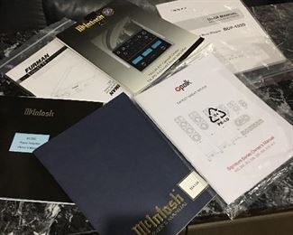 Warranties & Manuals McIntosh