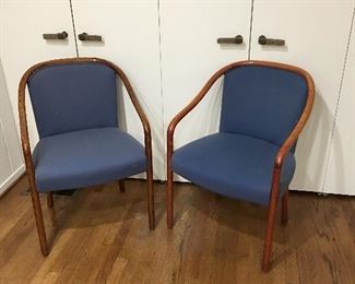 Ward Bennett Mid Century Modern Chairs