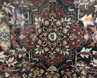 Chinese Silk Prayer Rug (Hand Knotted)