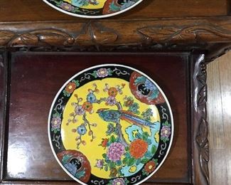 Oriental plates