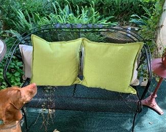 Meadowcraft settee.