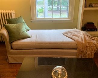 One of two chaise lounges.
