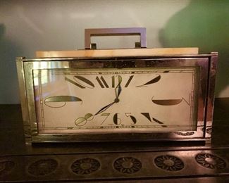 Art Deco clock.
