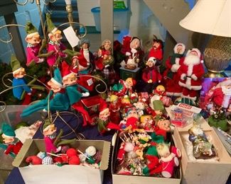 Tons of vintage Xmas.