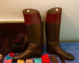 European made riding boots.