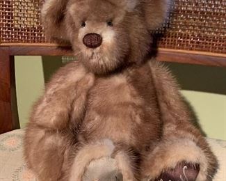 A custom made mink bear.