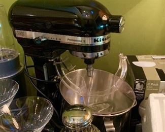 Kitchenaide mixer.