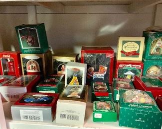 Vintage Limited addition hallmark ornaments!