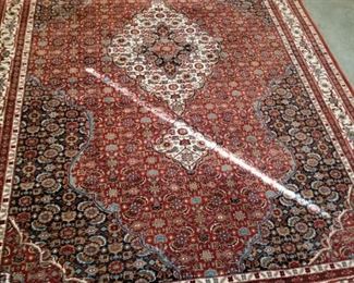 Nice Bidjar rug - the white line is sunlight!!! Great photographer!!