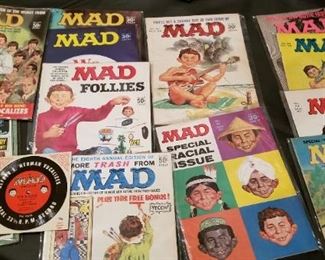 Just uncovered 1965,66,67 Mad Magazine all ready in plastic sleeves...nice condition