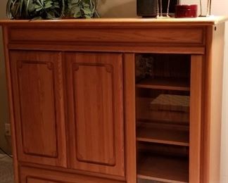 Oak Entertainment Center