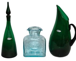 Blenko Decanter Waterbottle Pitcher