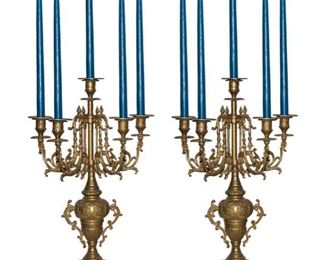 candelabras