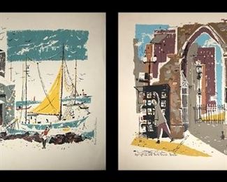 Ronald Julius Christensen Serigraphs