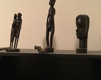 African Tribal Sculptures Figurals Carved Figurines