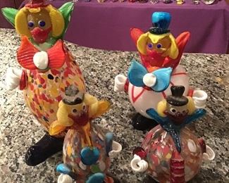 Murano Clowns
