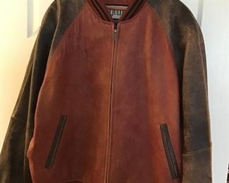 Men’s Leather Jacket 2X