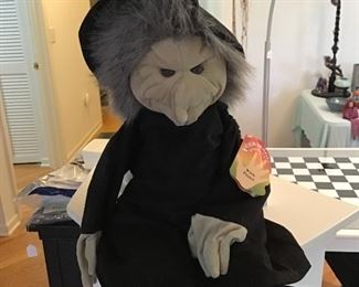 New with Tags Witch Puppet!