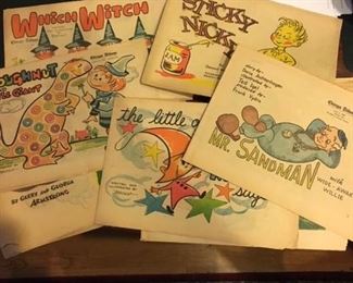 VINTAGE CHICAGO TRIBUNE KIDS NEWSPAPER INSERTS LATE 60'S