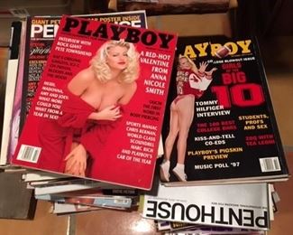 PRE 2000 PLAYBOY AND PENTHOUSE MAGAZINES