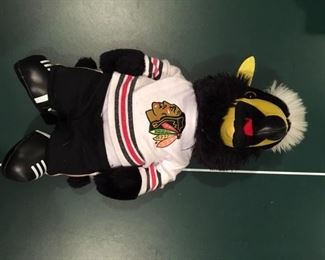 TOMMY HAWK BLACKHAWK MASCOT