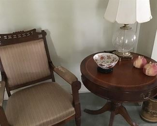 Mid Century Drum Table