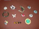 Hattie Carnegie, Givenchy, Trifari, etc.
