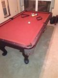 Olhausen Pool Table with accessories