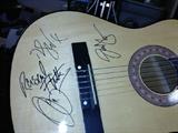 Guitar autographed by Rascal Flats!