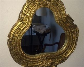 small antique mirror