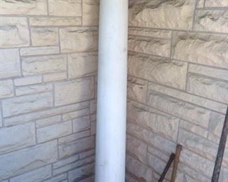 wooden column