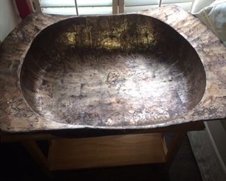Large vintage Asian rice bowl