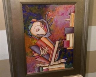 Picasso inspired painting # 2