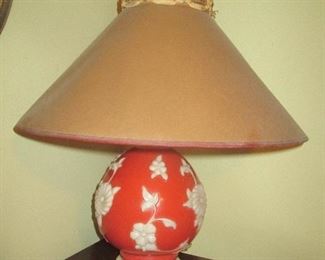 Aladdin Electric Lamp w/Original Shade & Finial