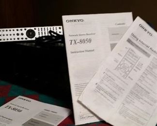 Onkyo internet radio receiver and components