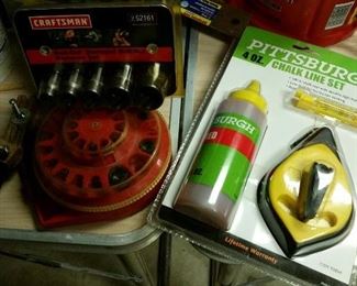 Drill bits, socket wrenches, toolkits... handyman or handylady heaven