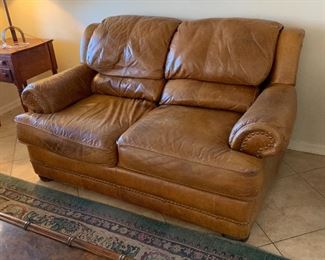 Leather Loveseat/Couch