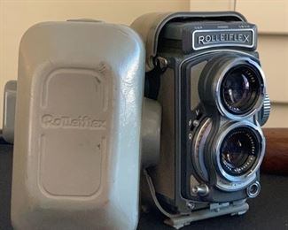 Rolleiflex 4x4 Grey Baby TLR Camera