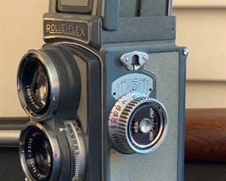Rolleiflex 4x4 Grey Baby TLR Camera