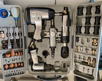 Trades Pro air tool Set partial