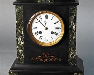 Antique Marble Mantle Clock