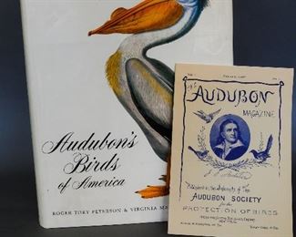 Audubon book and 1877 magazine original retail $185.00