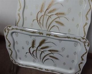Vintage Metal TV Trays