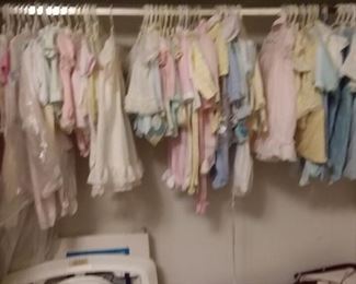 Lots of Infant & Toddler Clothing & Wearables. Many new and never worn!!