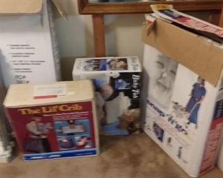 Cribs; Bath Tubs; and Carriages still in box