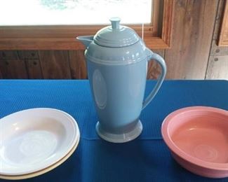 Very nice assortment of vintage and newer Fiesta Ware.