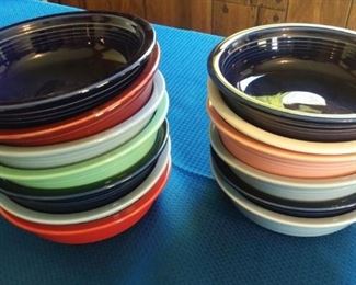 Very nice assortment of vintage and newer Fiesta Ware.