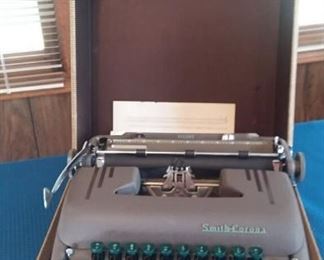 Smith Corona Typewriter in Case